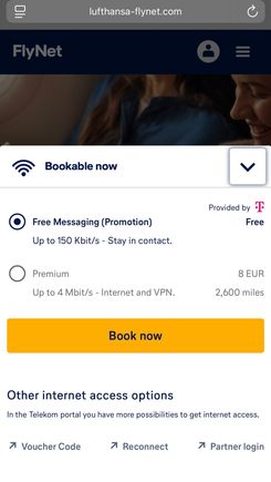 If not log in with you M&M number only two options are possible.