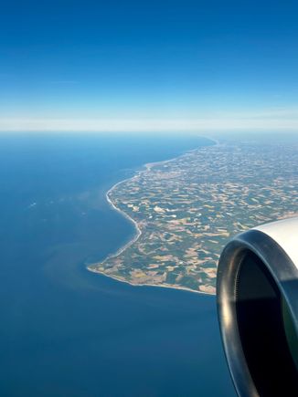 Cap Gris-Nez, France and the English Channel