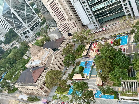 Carnival side across the road