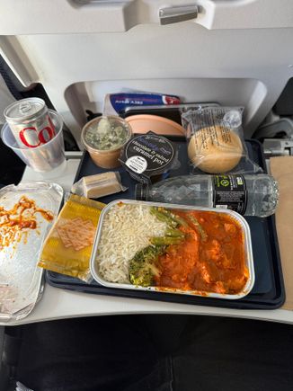 Regardless of cabin you always get a good curry on BA. 