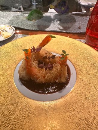 Crispy shrimp.