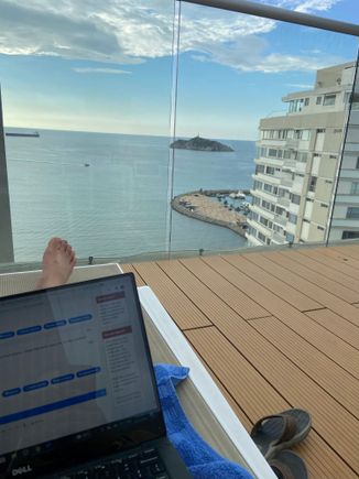 Chilling writing the report for y'all