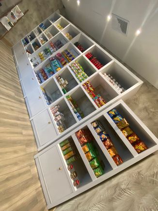 Snacks for sale