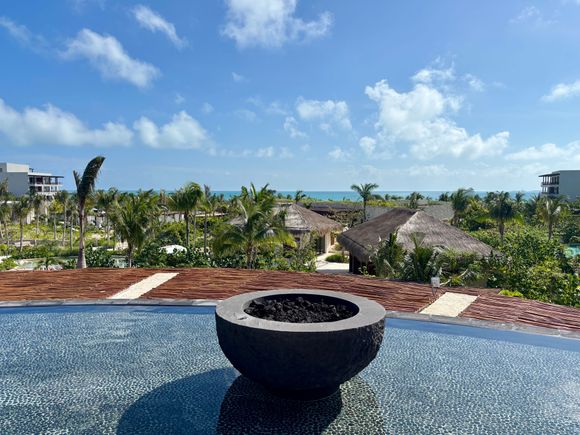 View from lobby 