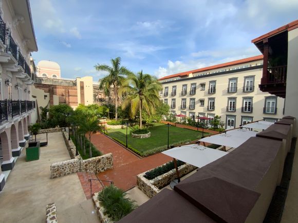 View from balcony