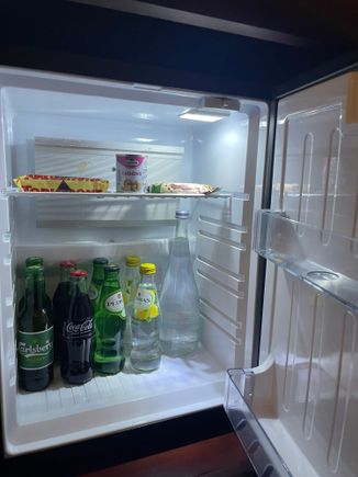 Free minibar