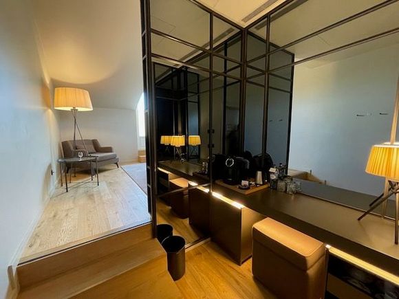 Entrance to the room