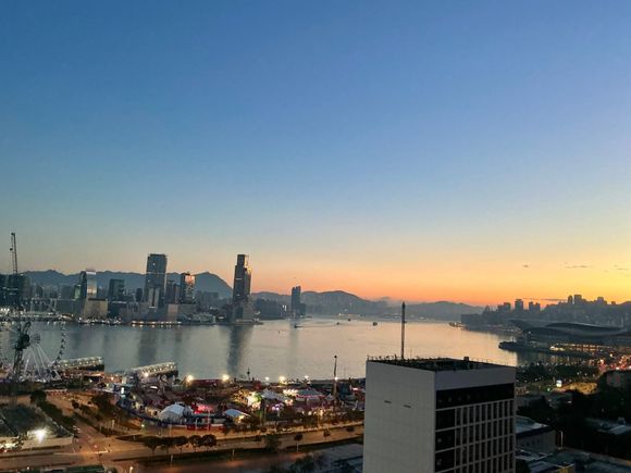 Sunrise from the 22 nd floor