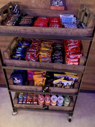 items to buy near the bar