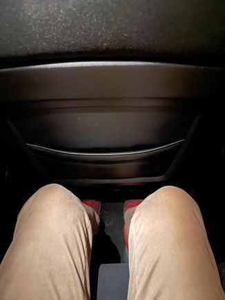 Rear legroom 