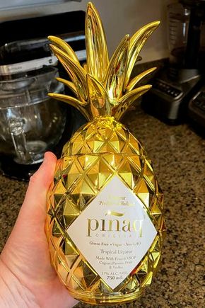 Piñaq liqueur, found at Costco