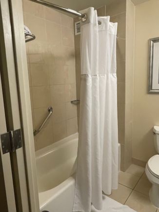 Bathroom, this shower was terrible. Ran hot then freezing cold without warning