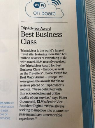 Best Business Class m - Europe