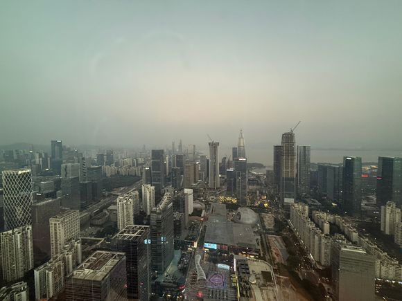 View from Room (East / Shenzhen Bay). 