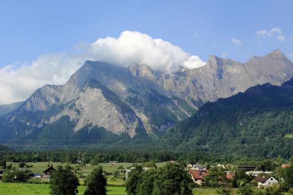 Views from the train, Zurich - Chur