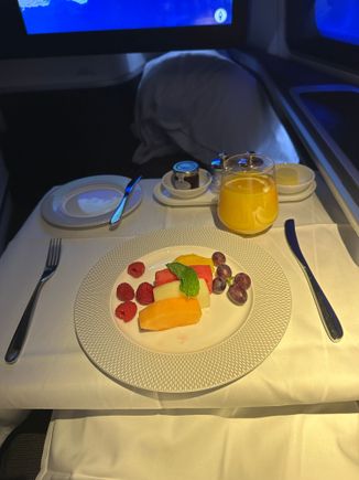 Didn’t need much breakfast but this was fine. 