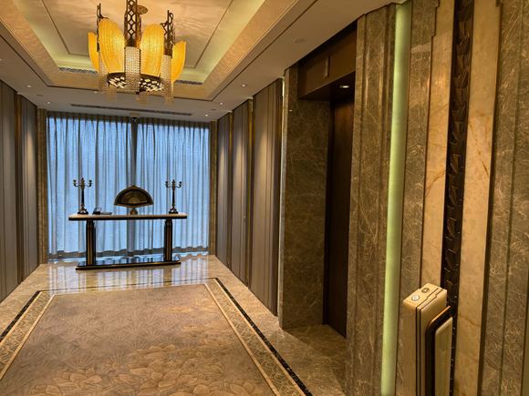 Gorgeous elevator lobby