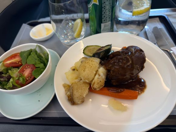 Main - South African dish - Braised Karoo lamb shank with demi glace