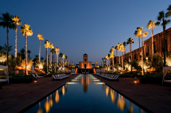 MOROCCCO MARAKKECH  AL-MANARA PARK