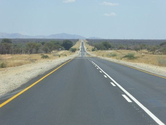 On the C33 heading to Omaruru