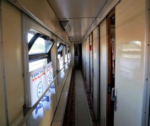 1st. Class compartments.