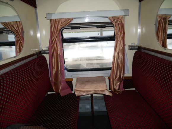 My compartment for the night.