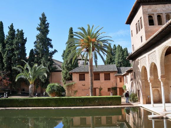 The Partal, the oldest ancient royal palace remaining.