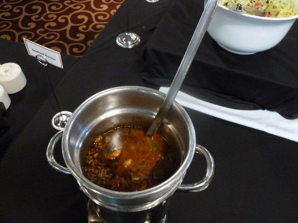 Gumbo is another. Also good for dropping some extra peeled shrimp into.