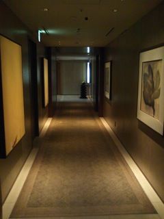 Hallway to Corner Queen and Presidential Suite