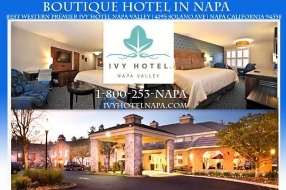 Boutique Hotel In Napa Valley California