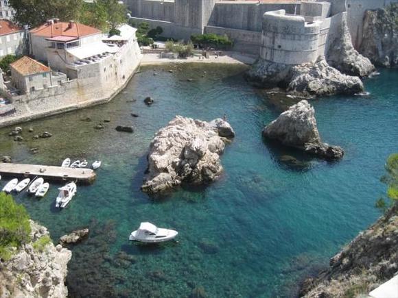 Cove outside Pile gate