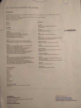 Price List A - Page 3  (using elite breakfast option)