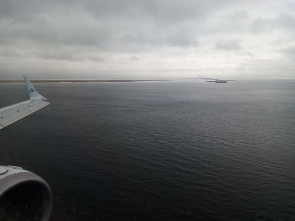 Saltholm and Öresund bridge. 