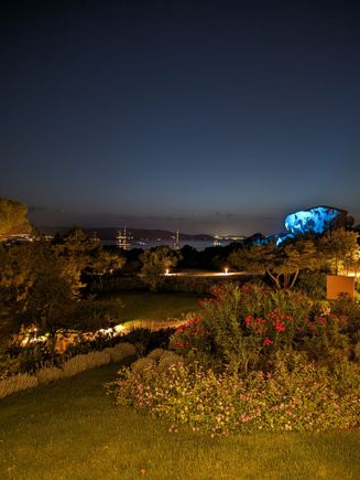 Reception view night