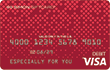 Visa Red Sparkle