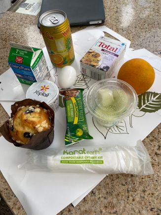 Sheraton Princess Kaiulani breakfast contents
