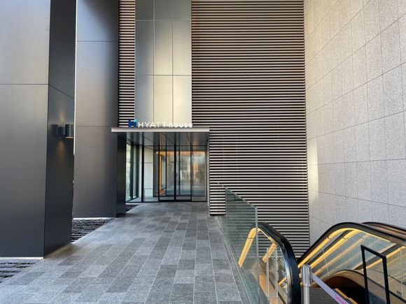 Entrance to Hyatt House