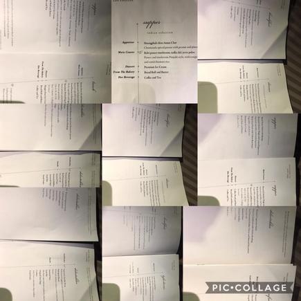 Y menus comparison - LAX VS EWR