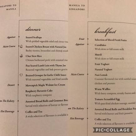 SQ 915 / 918 Menu 
(Nov. 2019)