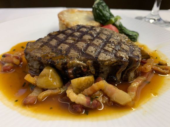 Steak was awesome
