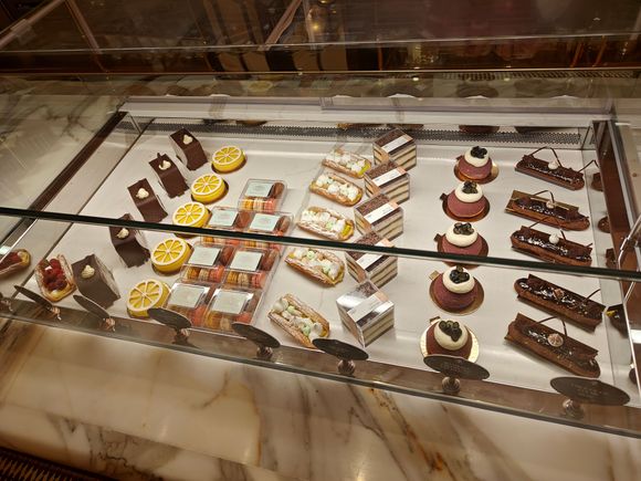Eclairs were delicious