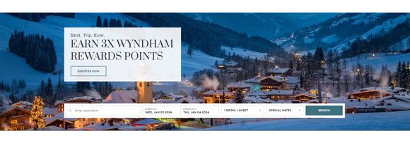 Graphic from Wyndham website
