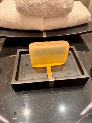 Corpus delicti - the lovely hand charming clear soap after some use