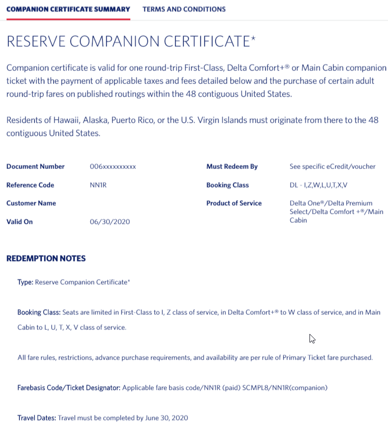 Delta Reserve Companion Ticket W Z Fares Page 6 Flyertalk Forums