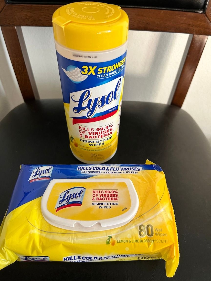 Sanitizing wipes & foam / gel carry on allowed ? FlyerTalk Forums