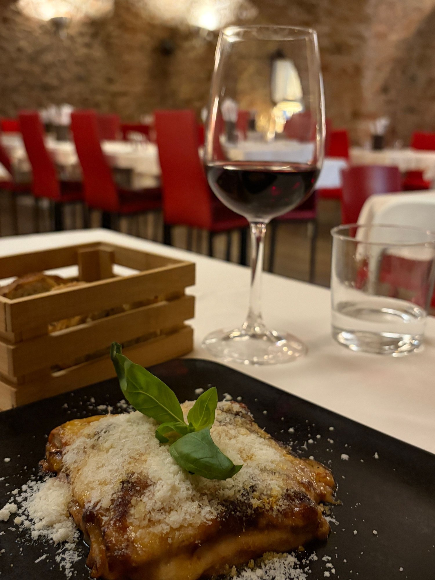 Eggplant parmigiana