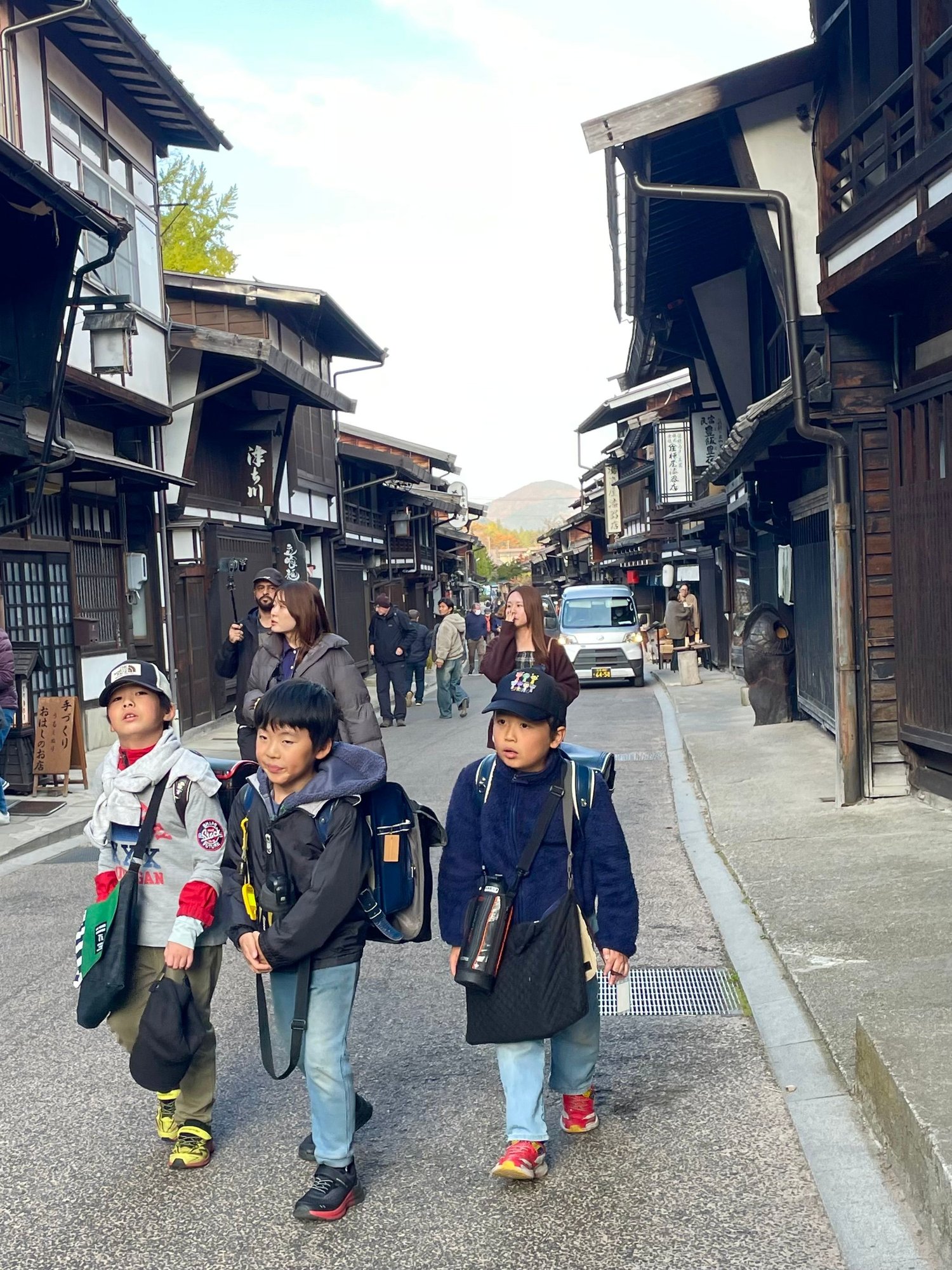 Narai: Coming home from school