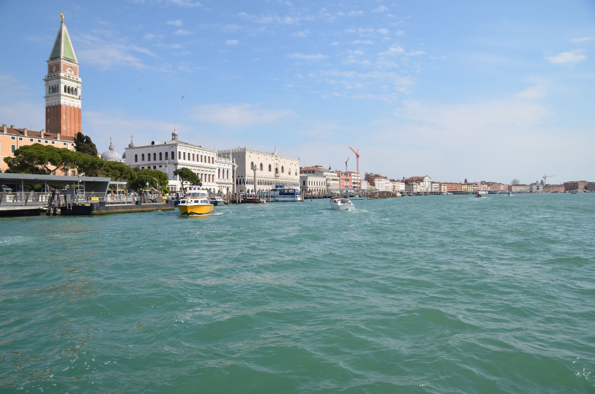 Arriving at San Marco