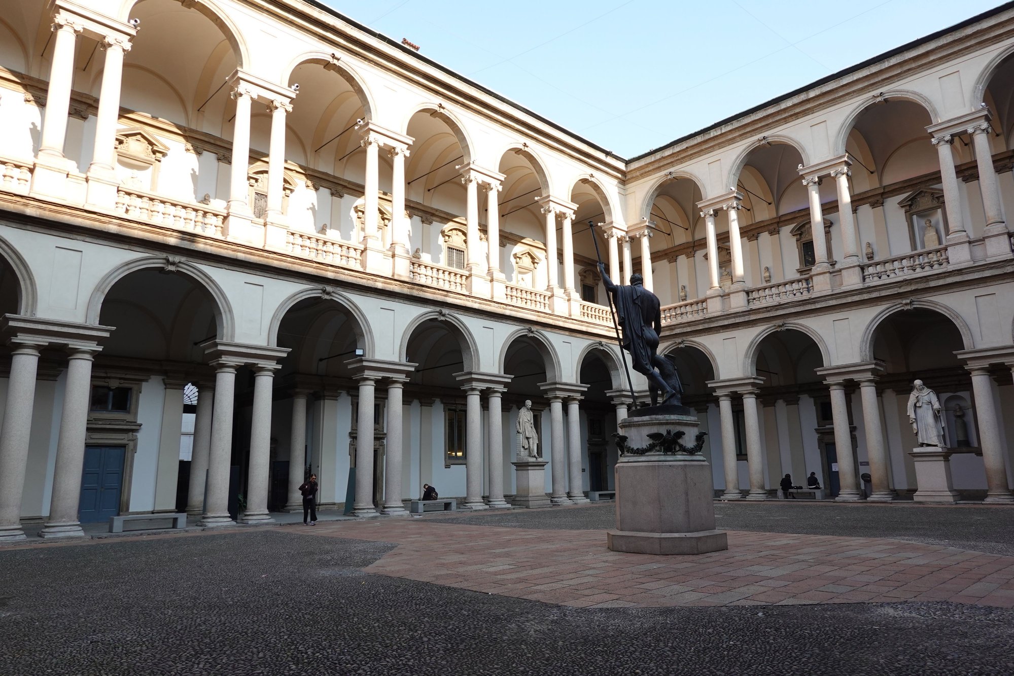 The Brera museum was my first stop Saturday morning