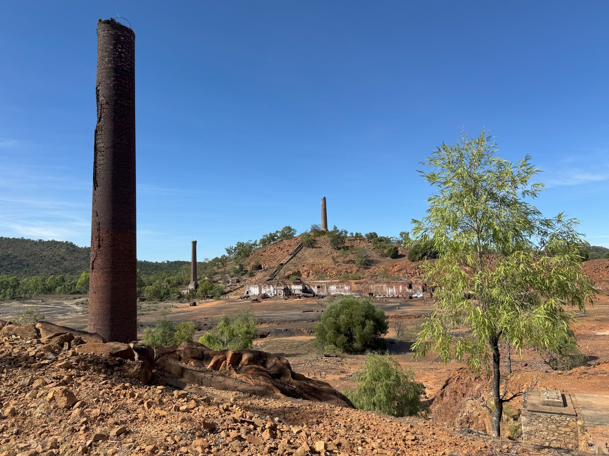 Chillagoe copper smelter ruins
